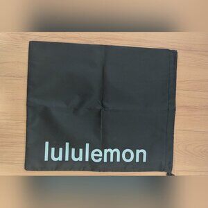 Brand New Lululemon Black Drawstring Bag